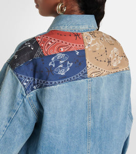 Alanui The Twelve Signs denim overshirt