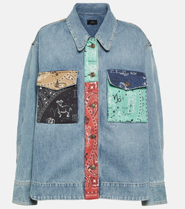 Alanui The Twelve Signs denim overshirt