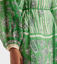 Alemais Lula printed linen minidress
