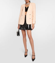 Alessandra Rich Boucl√É¬© cotton-blend jacket