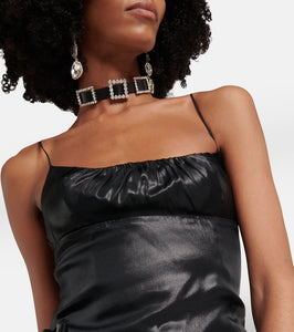 Alessandra Rich Draped minidress