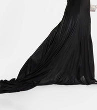 Alessandra Rich Draped satin maxi dress
