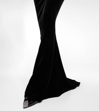 Alessandra Rich Embellished velvet gown