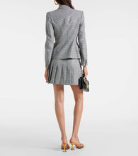 Alessandra Rich Houndstooth wool-blend jacket