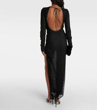 Alessandra Rich Lace maxi dress