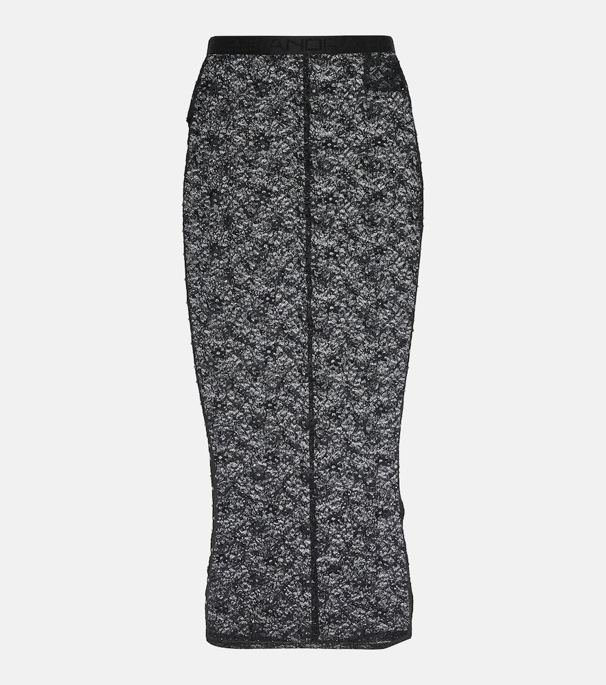 Alessandra Rich Lace pencil skirt - Alessandra Rich 蕾丝铅笔裙