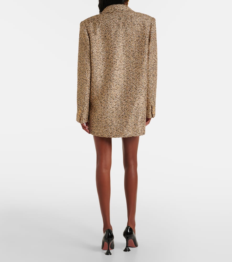 Alessandra Rich Oversized tweed  blazer