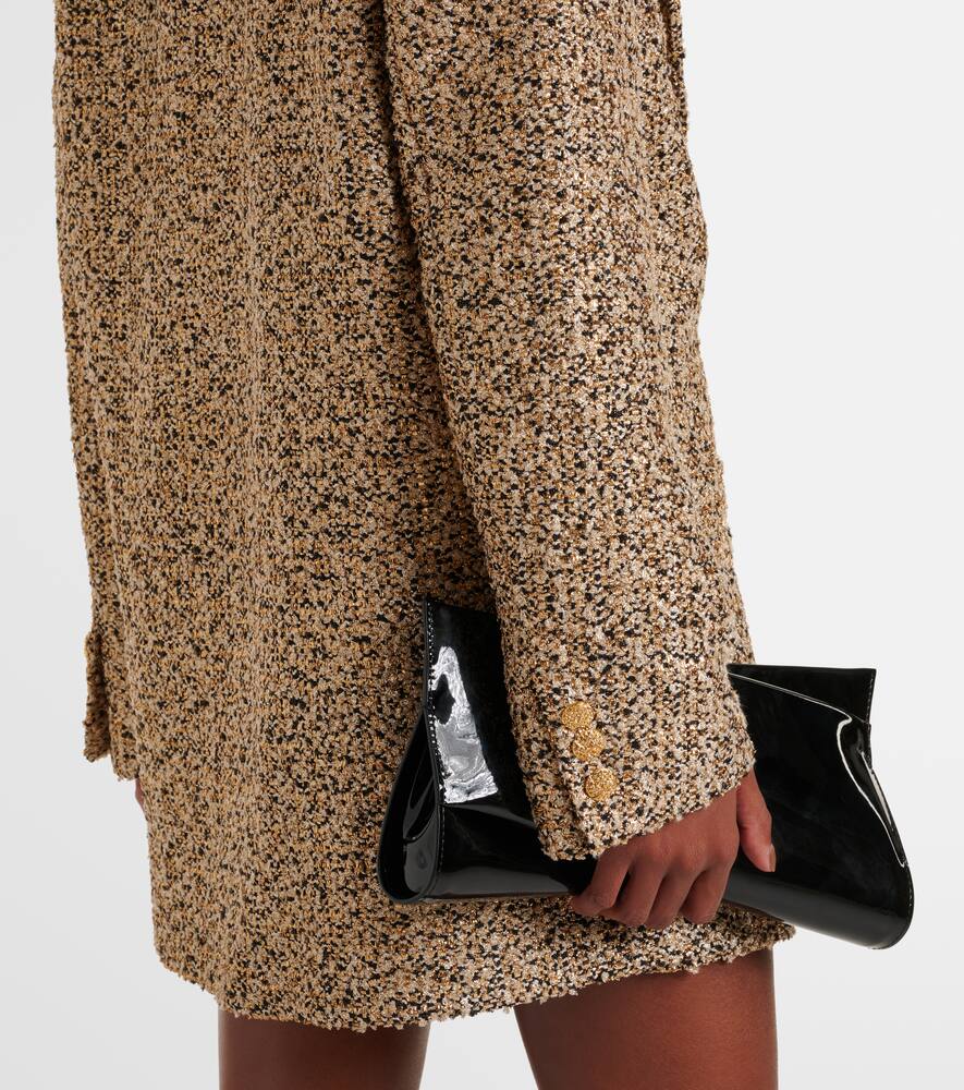 Alessandra Rich Oversized tweed  blazer