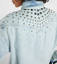 Alessandra Rich Studded denim jacket