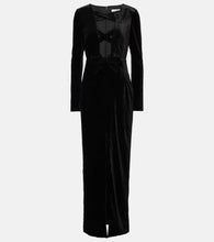 Alessandra Rich Velvet maxi dress