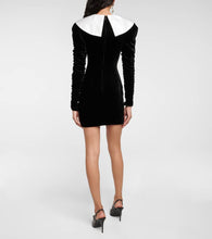 Alessandra Rich Velvet mini dress
