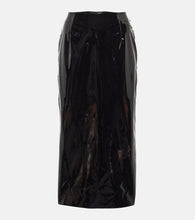 Alessandra Rich Vinyl midi skirt - Alessandra Rich Vinyl 中长裙