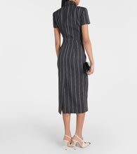 Alessandra Rich Wool-blend boucl√É¬© tweed midi skirt