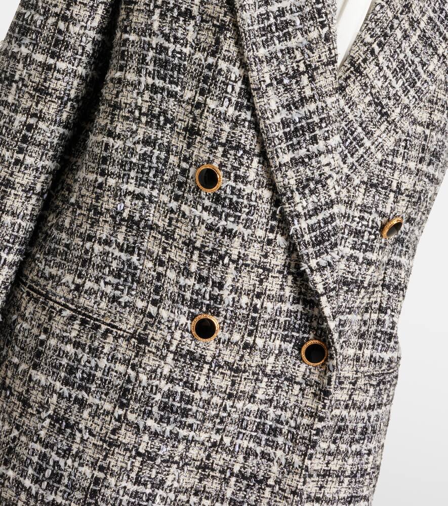 Alessandra Rich Wool  tweed blazer