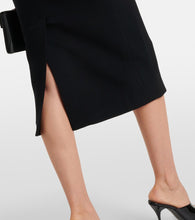 Alessandra Rich Wool midi skirt