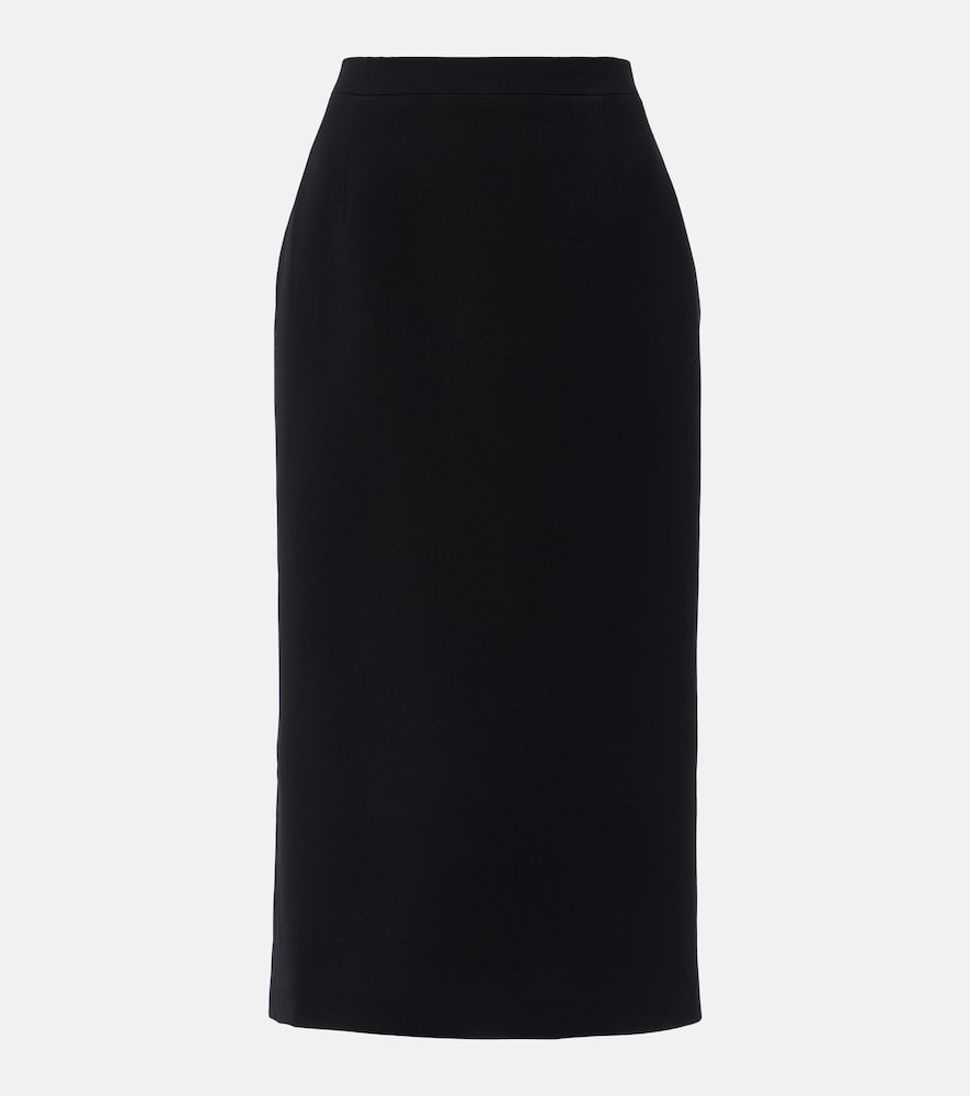 Alessandra Rich Wool midi skirt - Alessandra Rich 羊毛中长裙