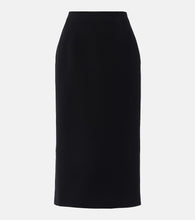 Alessandra Rich Wool midi skirt - Alessandra Rich 羊毛中长裙