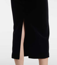 Alex Perry Velvet corset dress
