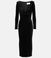 Alex Perry Velvet corset dress