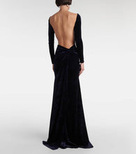 Alex Perry Velvet gown