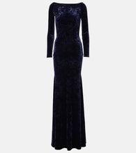 Alex Perry Velvet gown