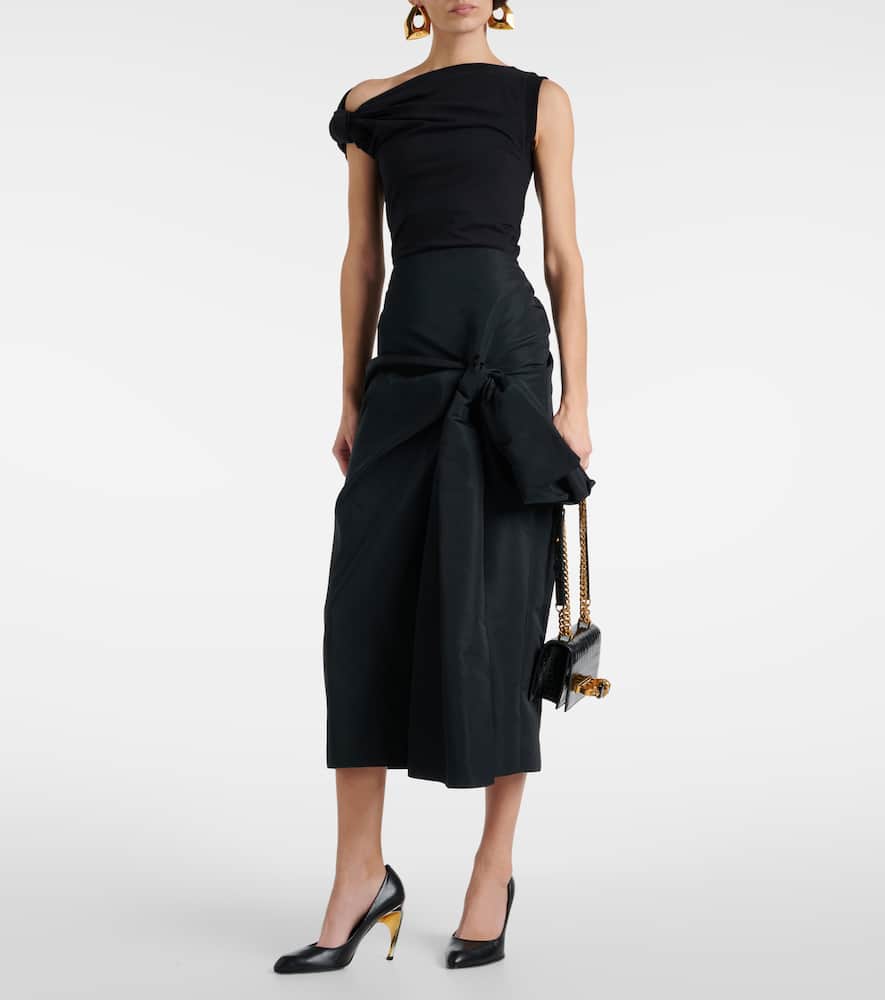 Alexander McQueen Armadillo leather pumps