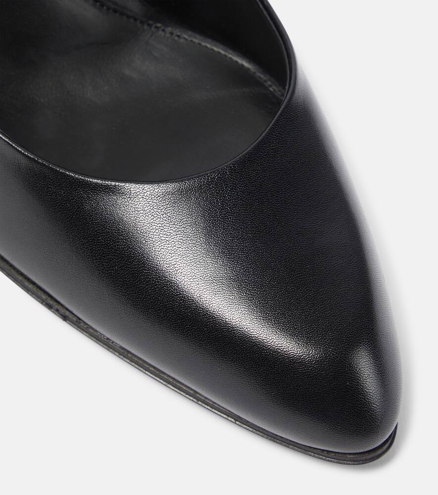 Alexander McQueen Armadillo leather pumps