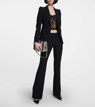 Alexander McQueen Cr√É¬™pe blazer