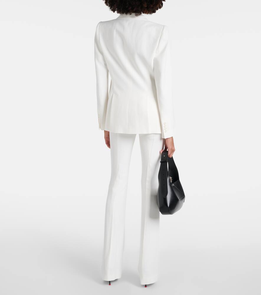Alexander McQueen Cr√É¬™pe blazer