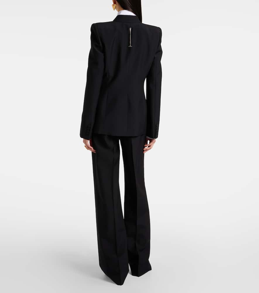 Alexander McQueen Double-breasted wool blazer