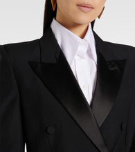 Alexander McQueen Double-breasted wool blazer