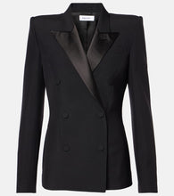 Alexander McQueen Double-breasted wool blazer