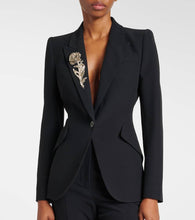 Alexander McQueen Embroidered blazer