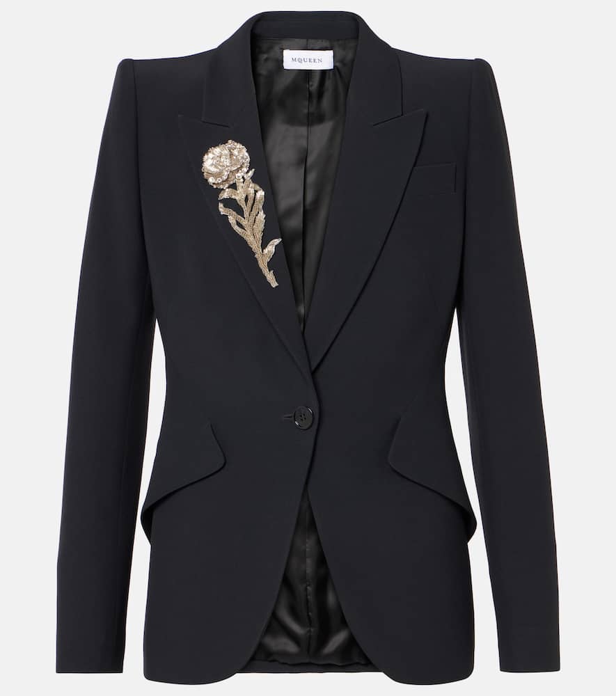 Alexander McQueen Embroidered blazer