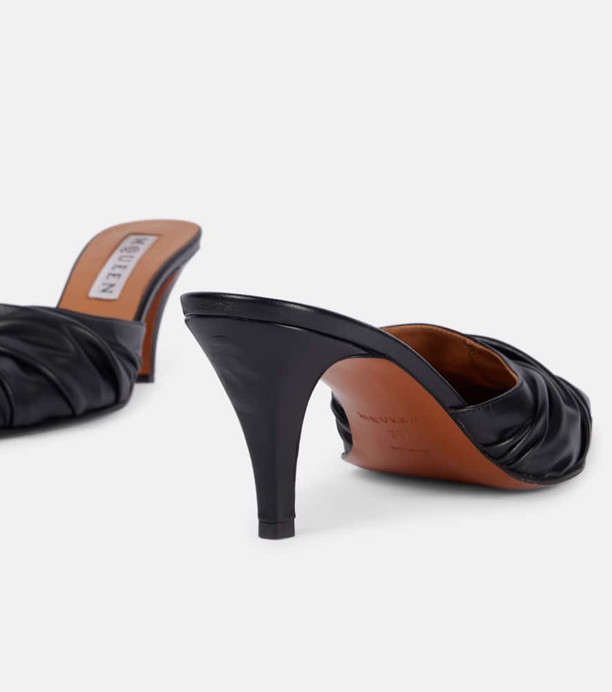 Alexander McQueen Faux leather mules