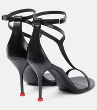 Alexander McQueen Harness leather sandals