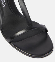 Alexander McQueen Harness leather sandals