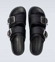 Alexander McQueen Hybrid leather sandals