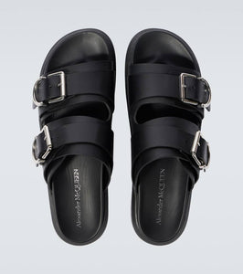 Alexander McQueen Hybrid leather sandals