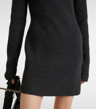 Alexander McQueen Knitted minidress