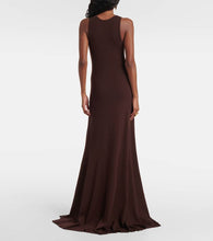 Alexander McQueen Knitted wool maxi dress