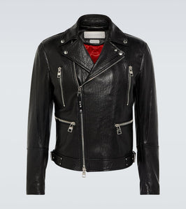 Alexander McQueen Leather biker jacket