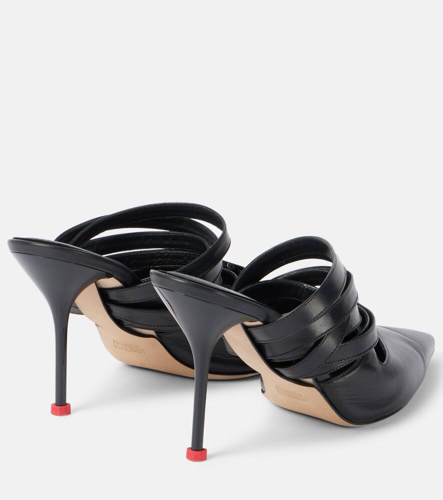 Alexander McQueen Leather mules