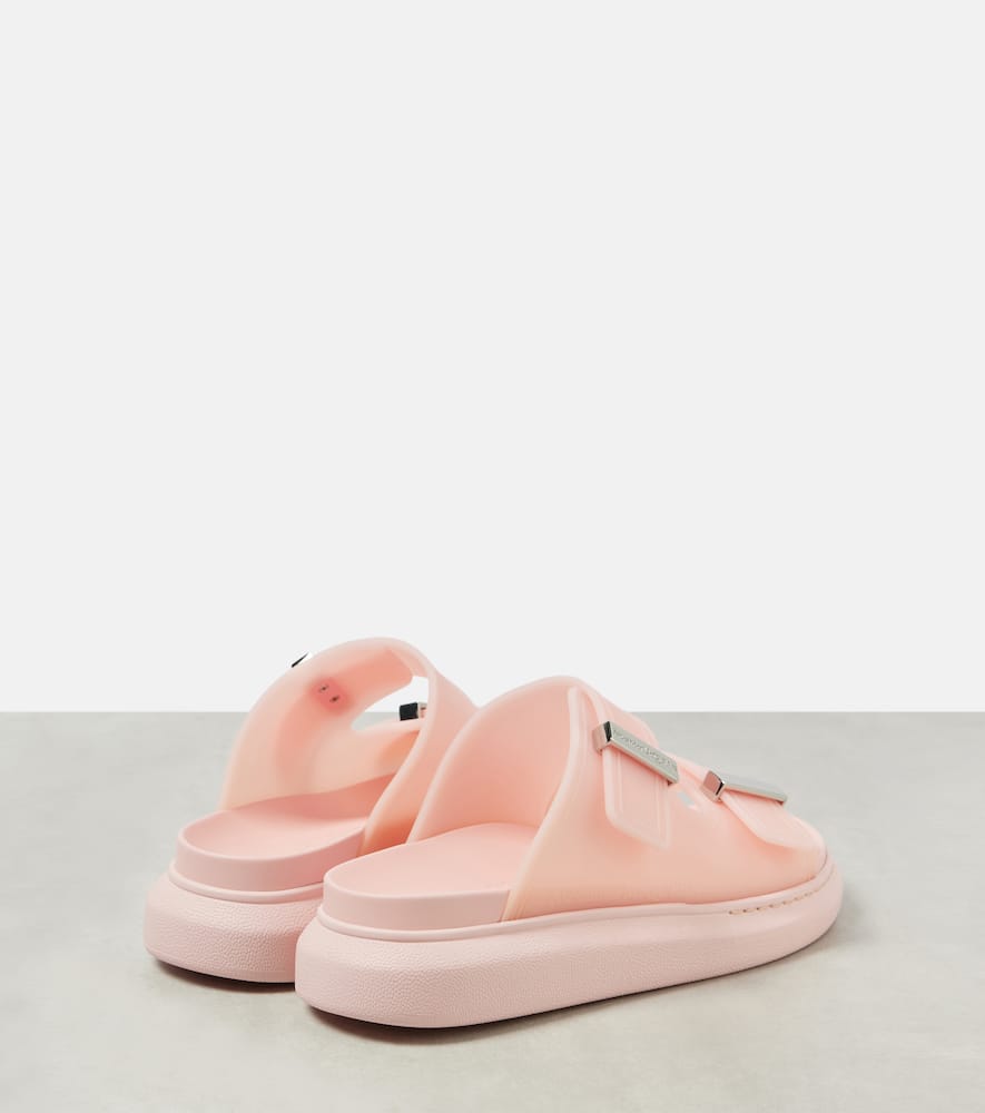 Alexander McQueen Logo platform sandals