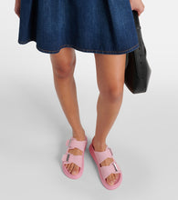 Alexander McQueen Logo platform sandals