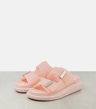 Alexander McQueen Logo platform sandals