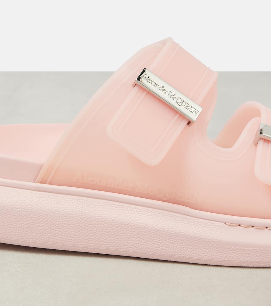 Alexander McQueen Logo platform sandals
