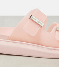 Alexander McQueen Logo platform sandals