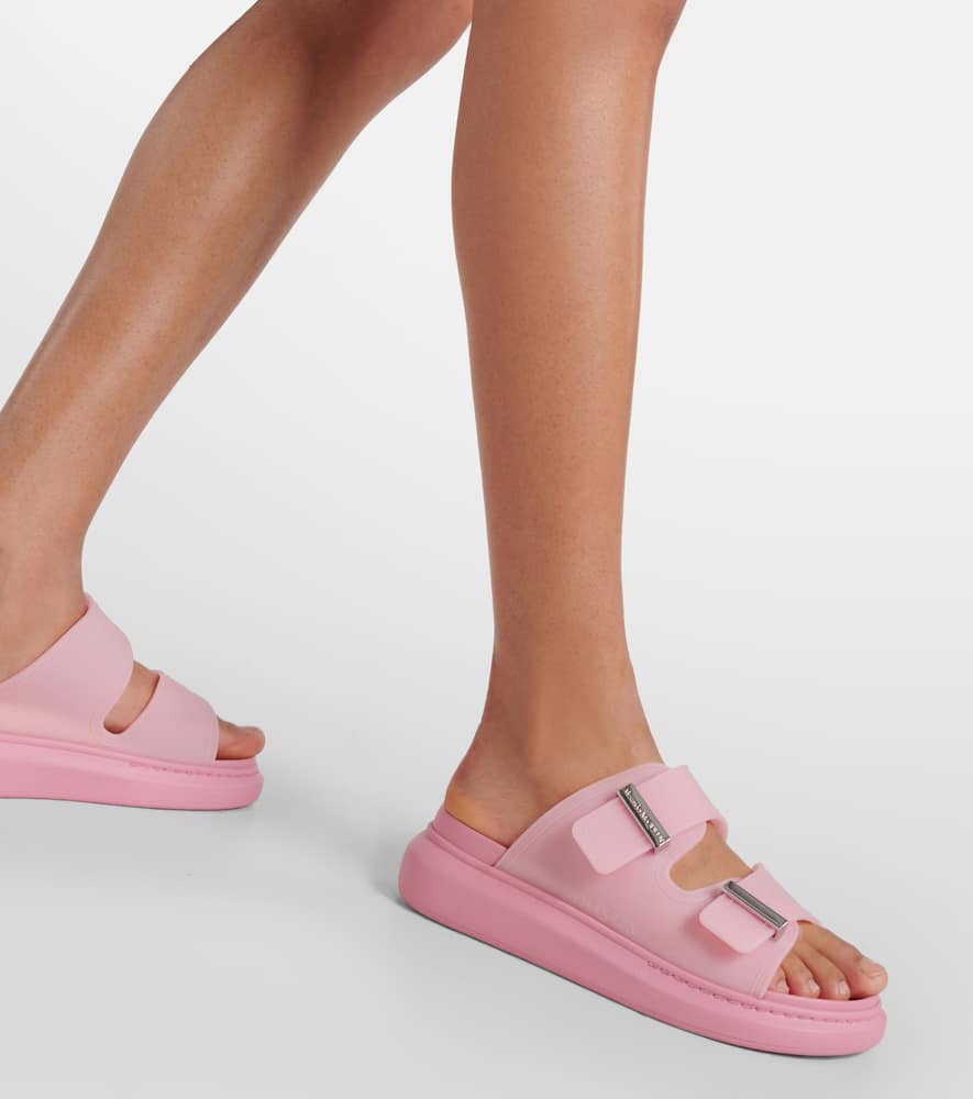 Alexander McQueen Logo platform sandals