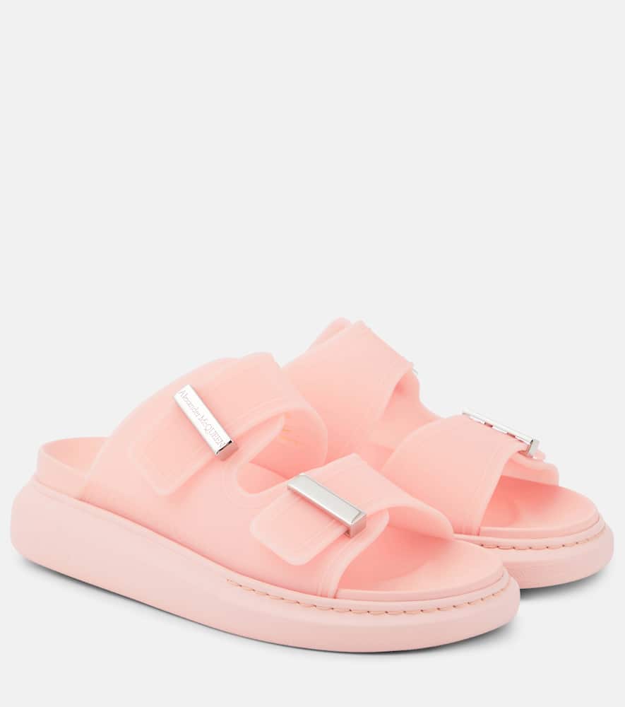 Alexander McQueen Logo platform sandals